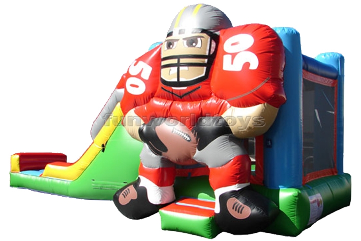 Inflatable Football Player Bounce House FWC295