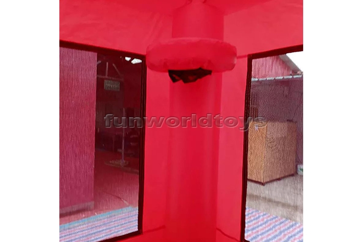 Inflatable Fire Station Bounce House With Water Slide FWZ365