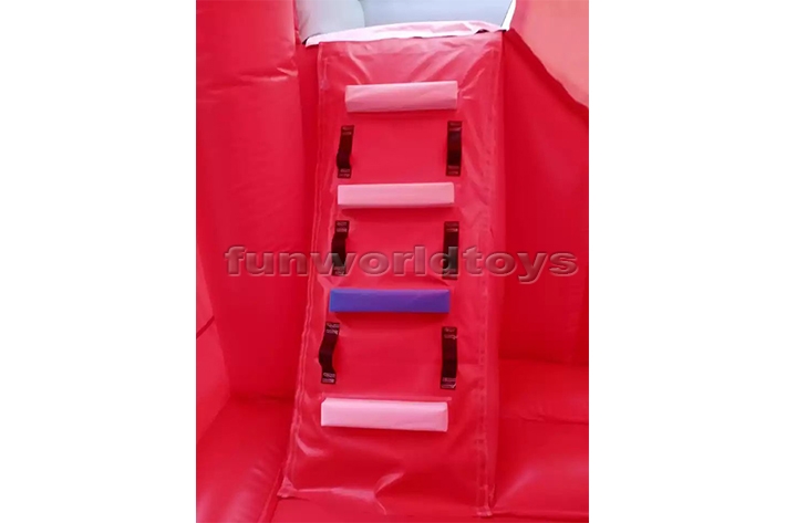 Inflatable Fire Station Bounce House With Water Slide FWZ365