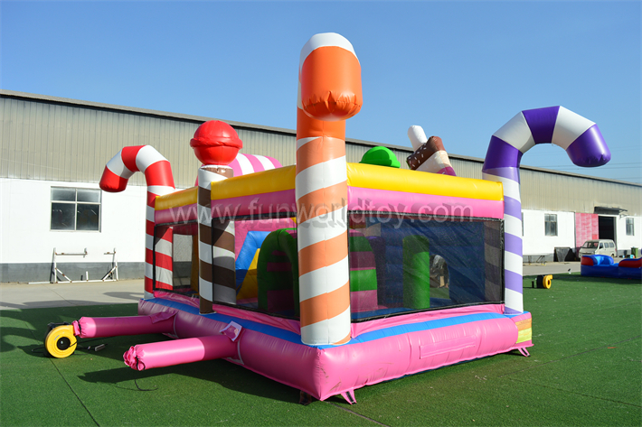 Inflatable Candy Bouncy Slide​ FWC384