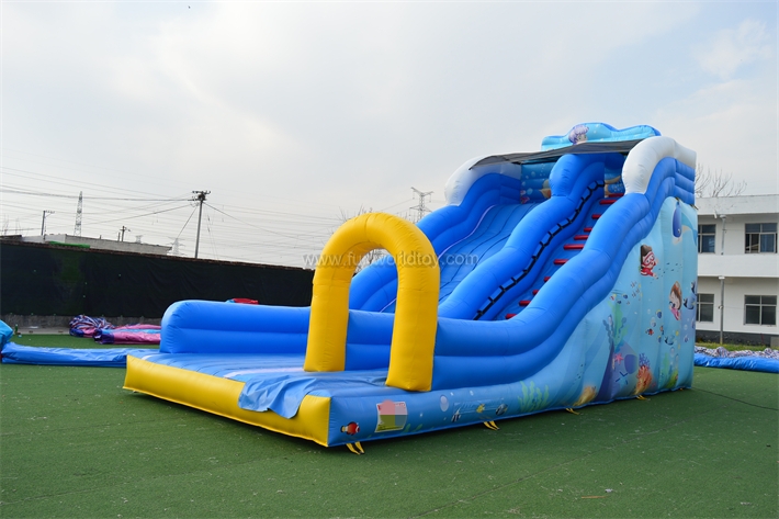 Mermaid Inflatable dry Slide FWD273