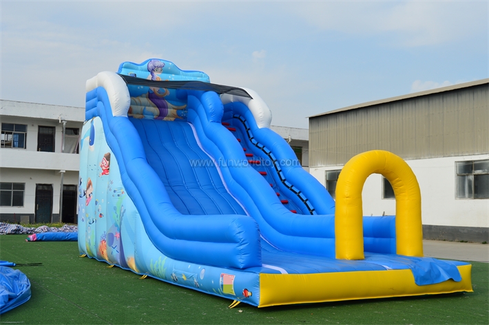 Mermaid Inflatable dry Slide FWD273
