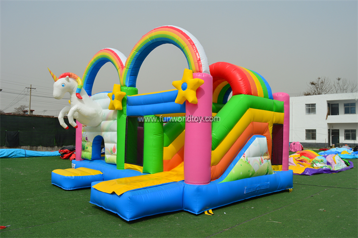 Unicorn Combo Slide Castle FWZ386