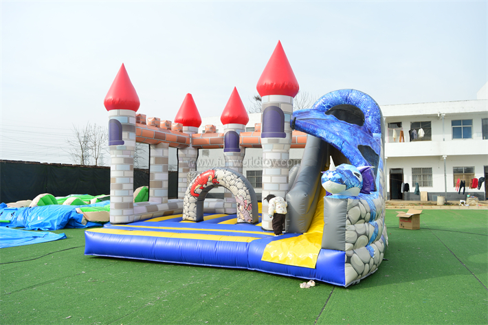 Inflatable Cretaceous Dinosaur Slide FWD274