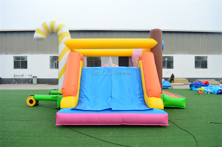 Ice Cream Jumping Castle FWC387