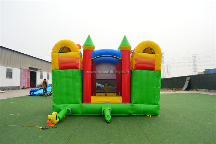 Tom And Jerry Bounce House With Slide FWZ400