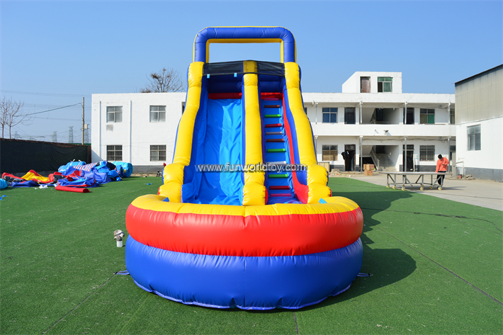 Red Yellow and Blue Water Slide FWS403