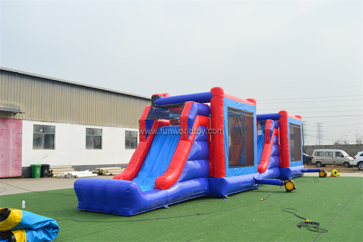 Spider Man Bounce House Slide Combo FWZ404