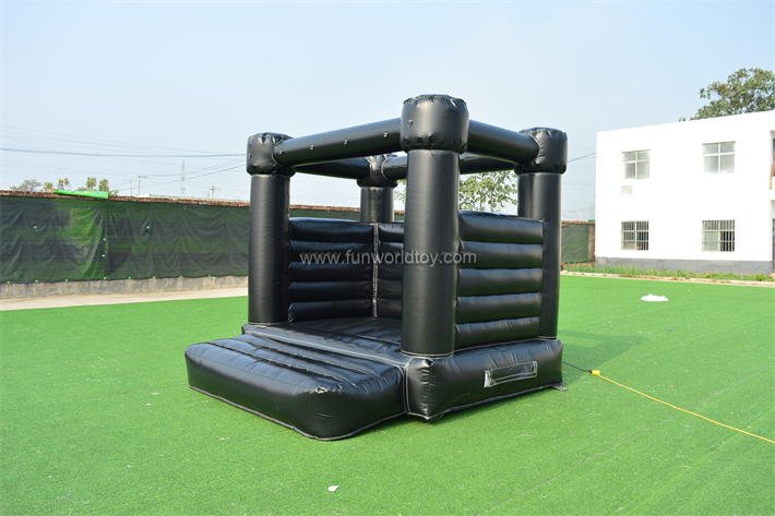 Black Wedding Bounce House FWW50