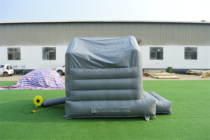 Grey Wedding Bounce House FWW51