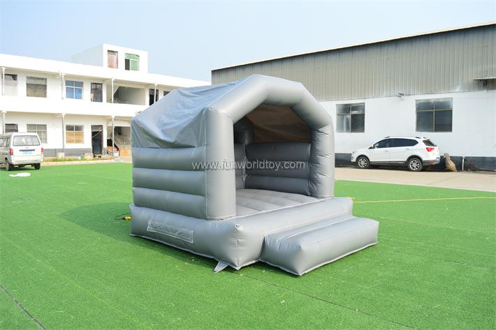 Grey Wedding Bounce House FWW51