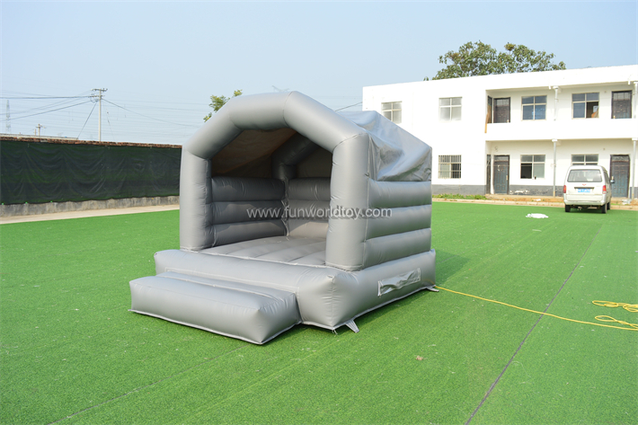 Grey Wedding Bounce House FWW51