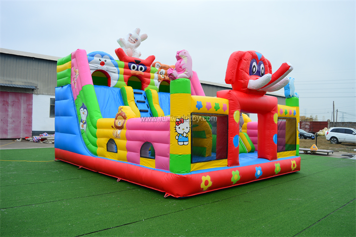 Animal Paradise Inflatable Funcity FWF129