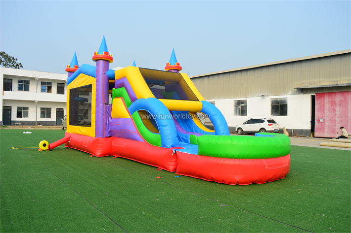 30ft Inflatable Bouncy Castle Slide FWZ415