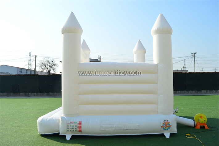 Wedding Bounce House With Slide FWW52