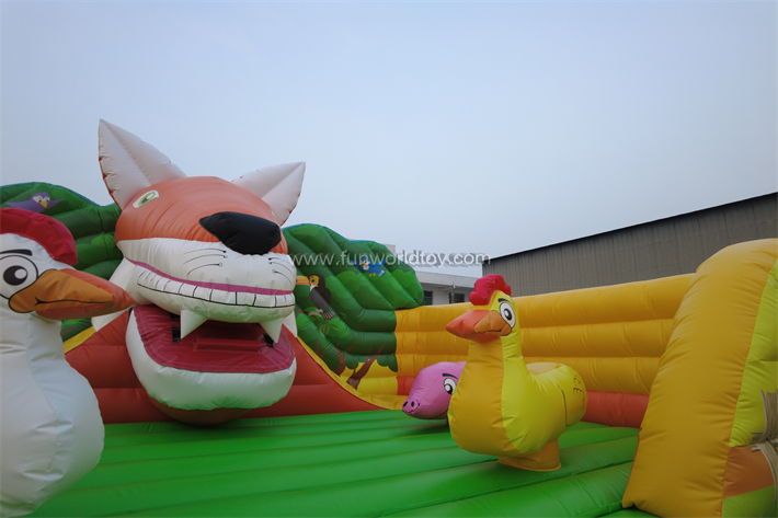 Fox Inflatable Bouncy Fun City FWF174