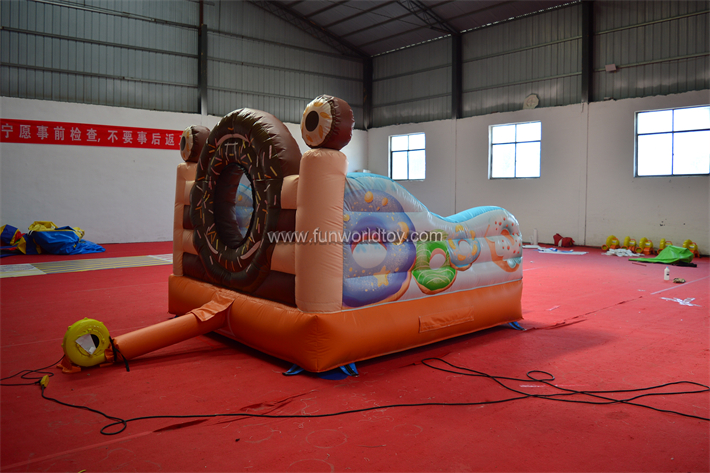 Inflatable Doughnut Bounce House FWC396