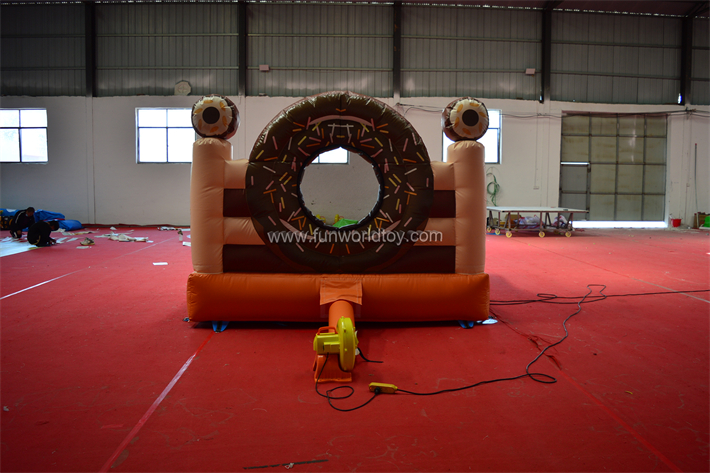 Inflatable Doughnut Bounce House FWC396