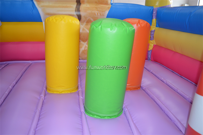 Ice Cream Trampoline Castle FWC397