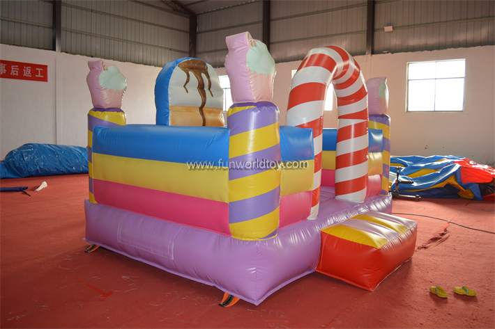 Ice Cream Trampoline Castle FWC397