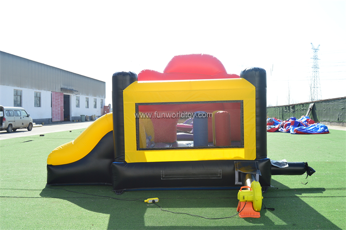 Cars Lightning McQueen Bounce House Slide FWZ407