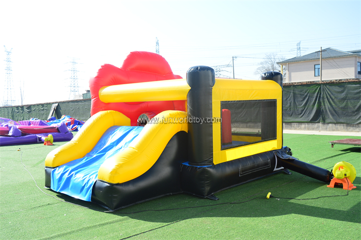 Cars Lightning McQueen Bounce House Slide FWZ407