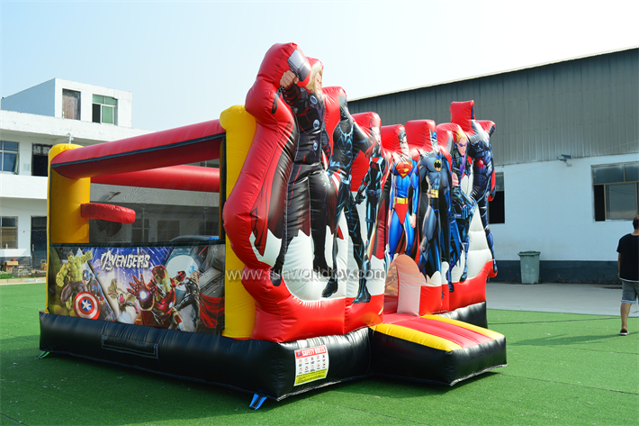 Inflatable Marvel Bounce House FWC400