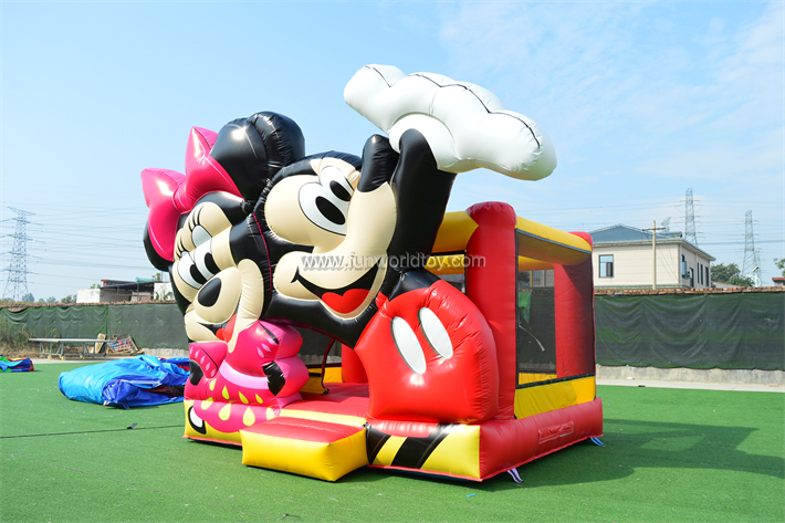 Mickey and Minne Bouncy Castle FWC401