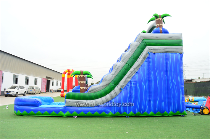 Blue Fantasy Dolphin Water Slide FWS407