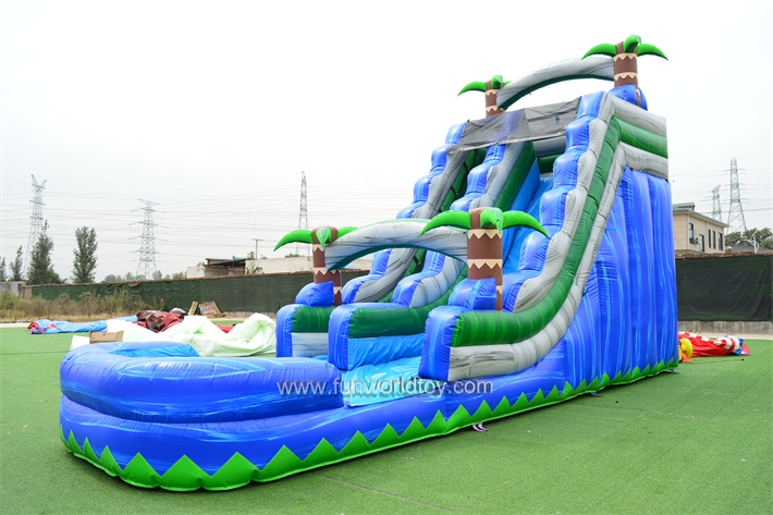 Blue Fantasy Dolphin Water Slide FWS407
