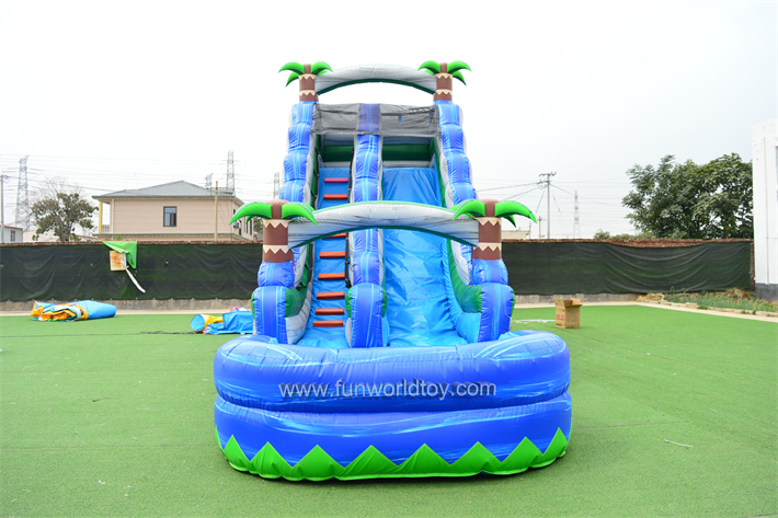 Blue Fantasy Dolphin Water Slide FWS407