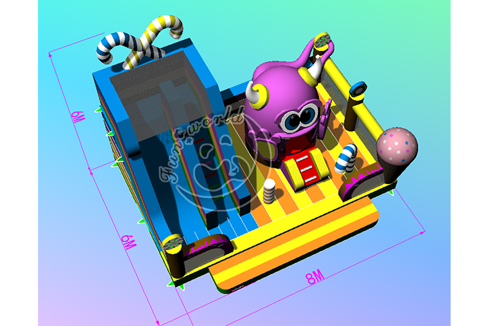 Sweet Monster Inflatable Fun City FWND21