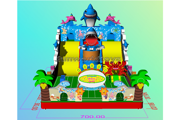 Underwater World Inflatable Fun City FWND32