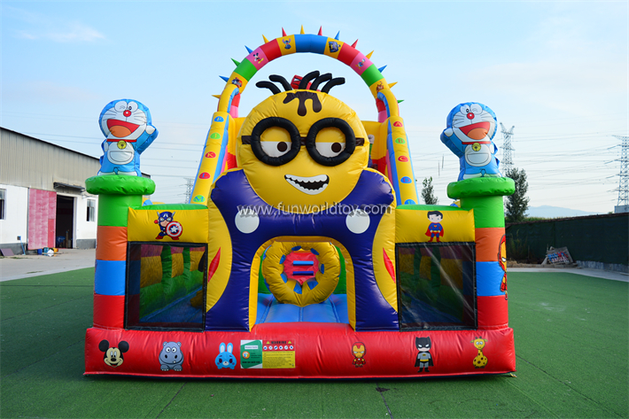 Cartoon Inflatable Fun City FWF152