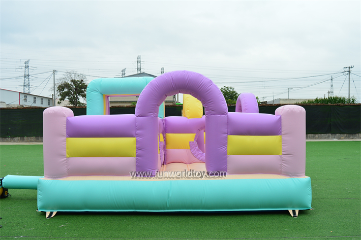 Macaron Inflatable Theme Park FWF155