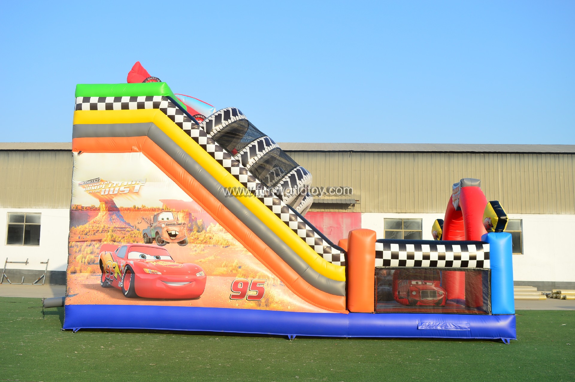 Cars Lightning McQueen Inflatable Funcity FWF126