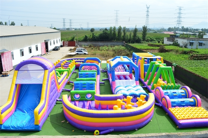 340ft Inflatable Obstacle Course FWP208