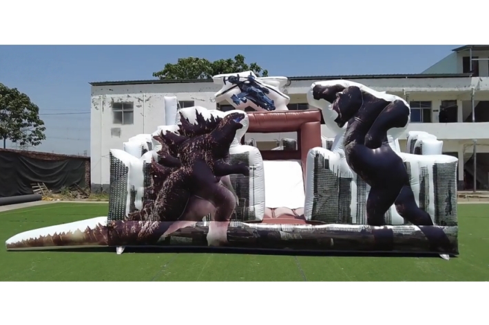 Commercial Moonwalk Gorilla Trampoline Bouncer FWF183