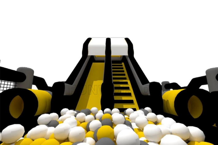 Customer Theme Children Inflatable Indoor Playground FWND66