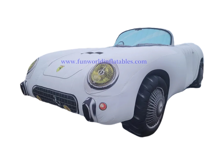Digital Printing Realistic Inflatable Car Model FWM123