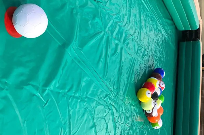 Inflatable Human Billiards FWG187
