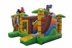 Inflatable Pirate Bounce House with slide FWZ377