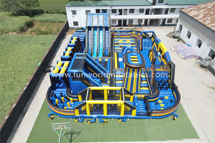 Fluorescent Inflatable Park FWF135