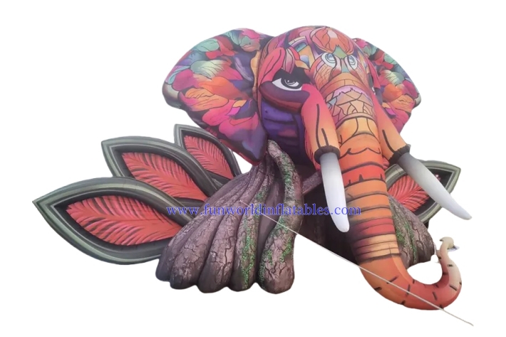 Giant Inflatable Elephant Head Stage FWM122