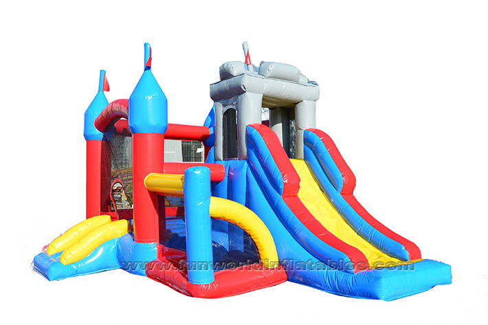 Inflatable Bouncy Castle With Slide FWZ435