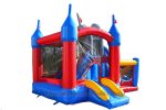 Inflatable Bouncy Castle With Slide FWZ435