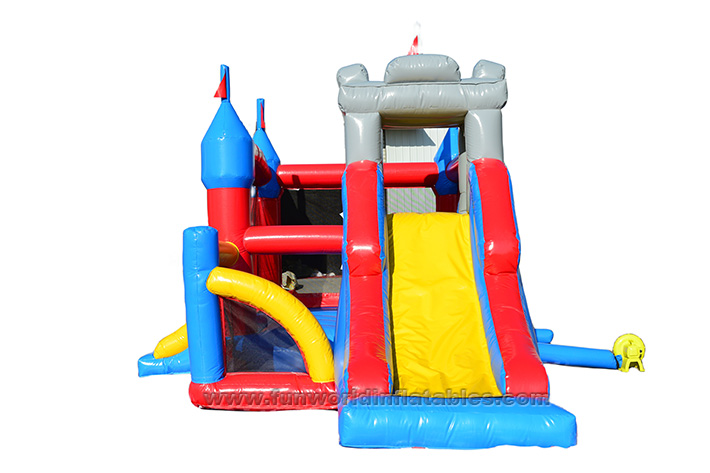 Inflatable Bouncy Castle With Slide FWZ435