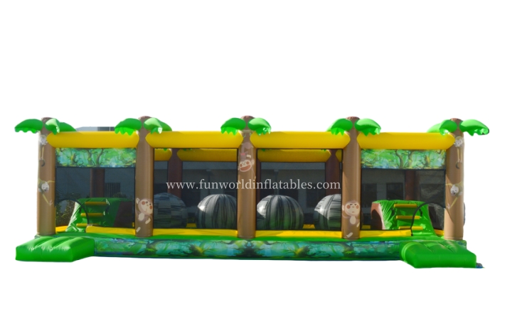 Inflatable Obstacle Tunnel Sports Game Jump Ball FWG197