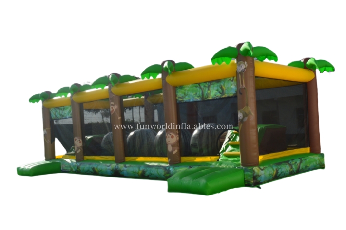 Inflatable Obstacle Tunnel Sports Game Jump Ball FWG197