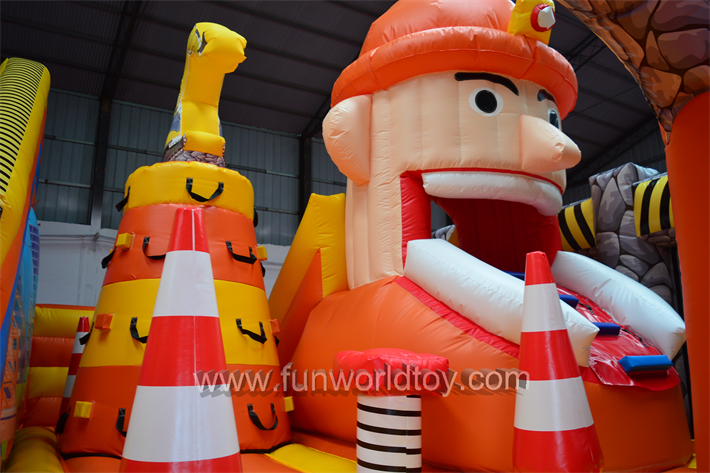 Inflatable Playground Giant Worker FWF160